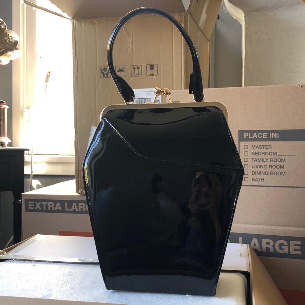 Coffin shaped purse